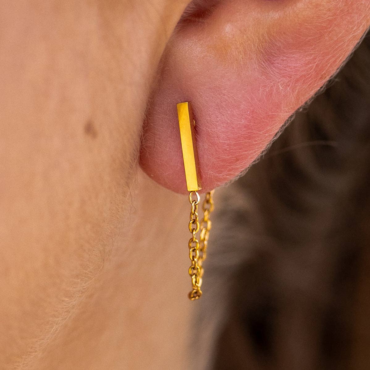 Harmony Chained Studs: Intermix