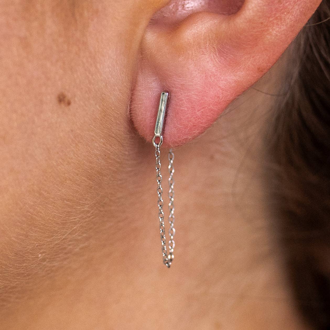 Harmony Chained Studs: Intermix