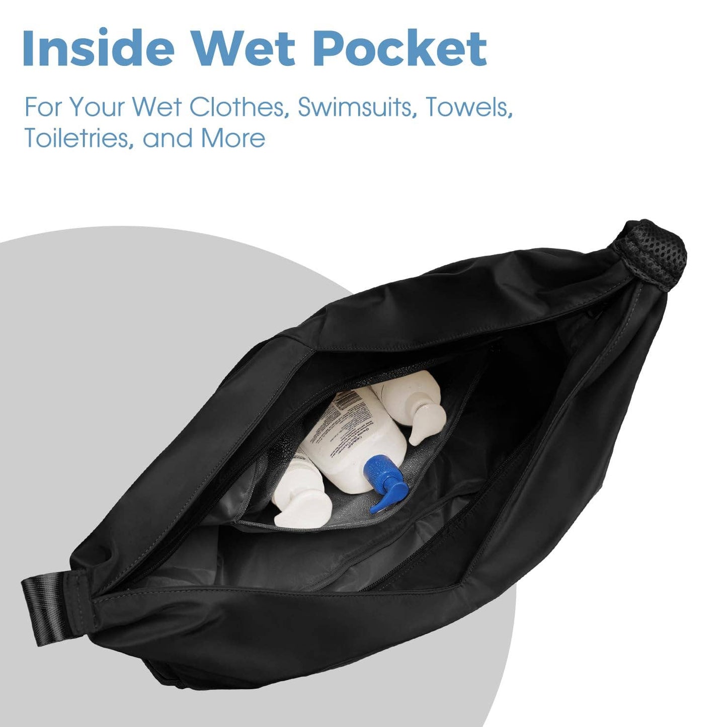 Gym Shoulder Tote Overnight Weekender