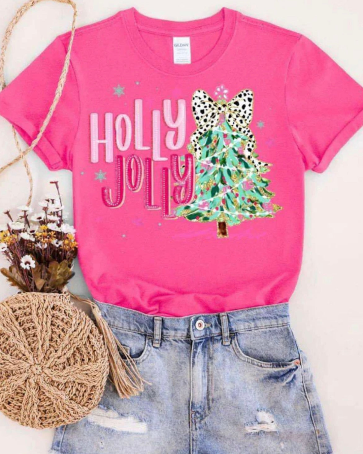 Holly Jolly Christmas Tee