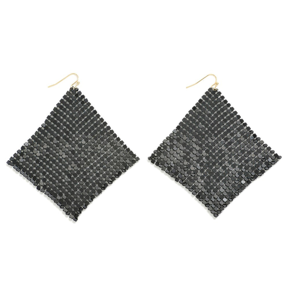 Times Square Earrings - Black