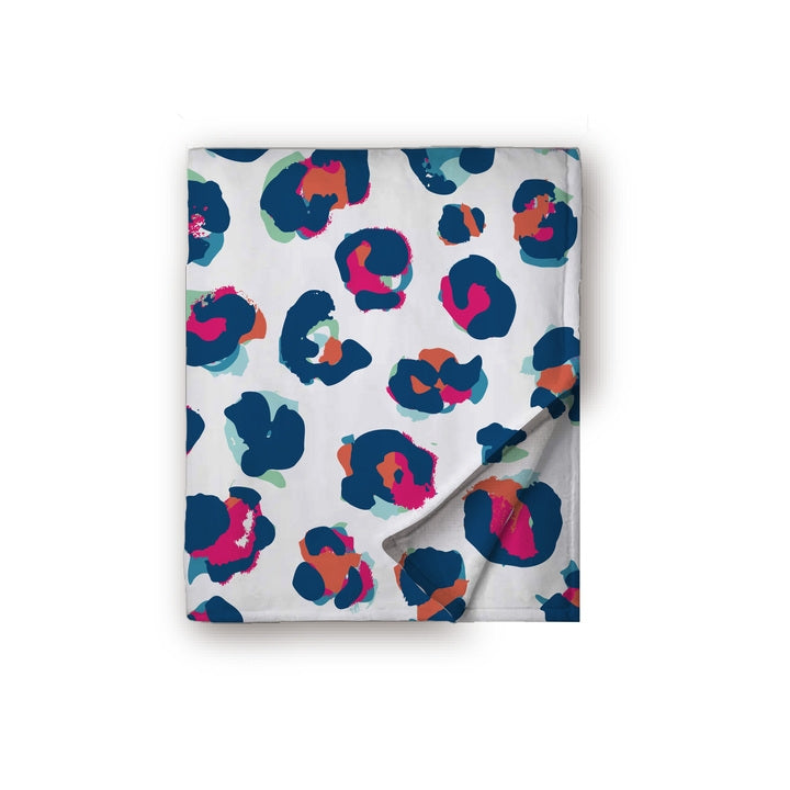 Southern Couture Plush Leopard Blanket