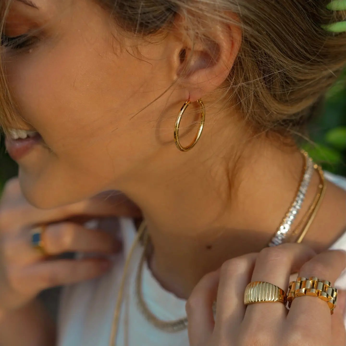 Staple Hoops ALCO 18k