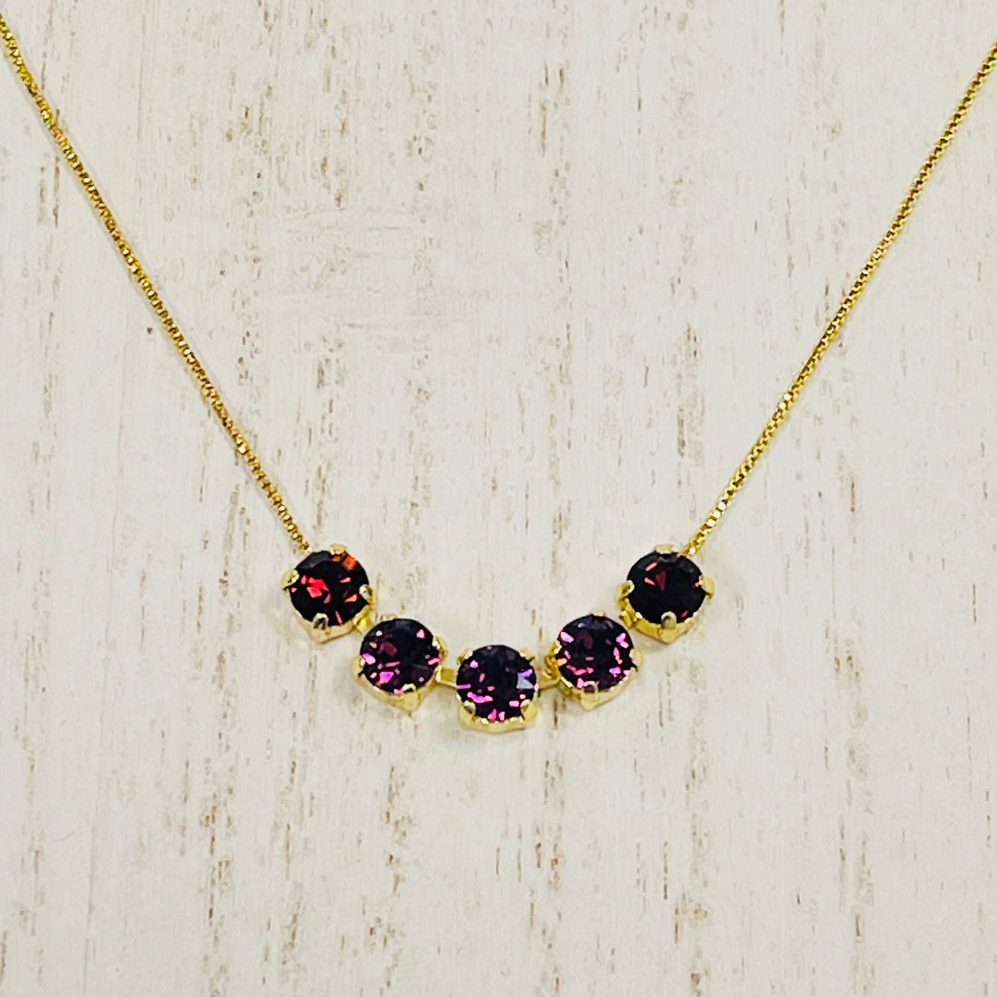 Shaughna Necklace in Merlot Sorrelli