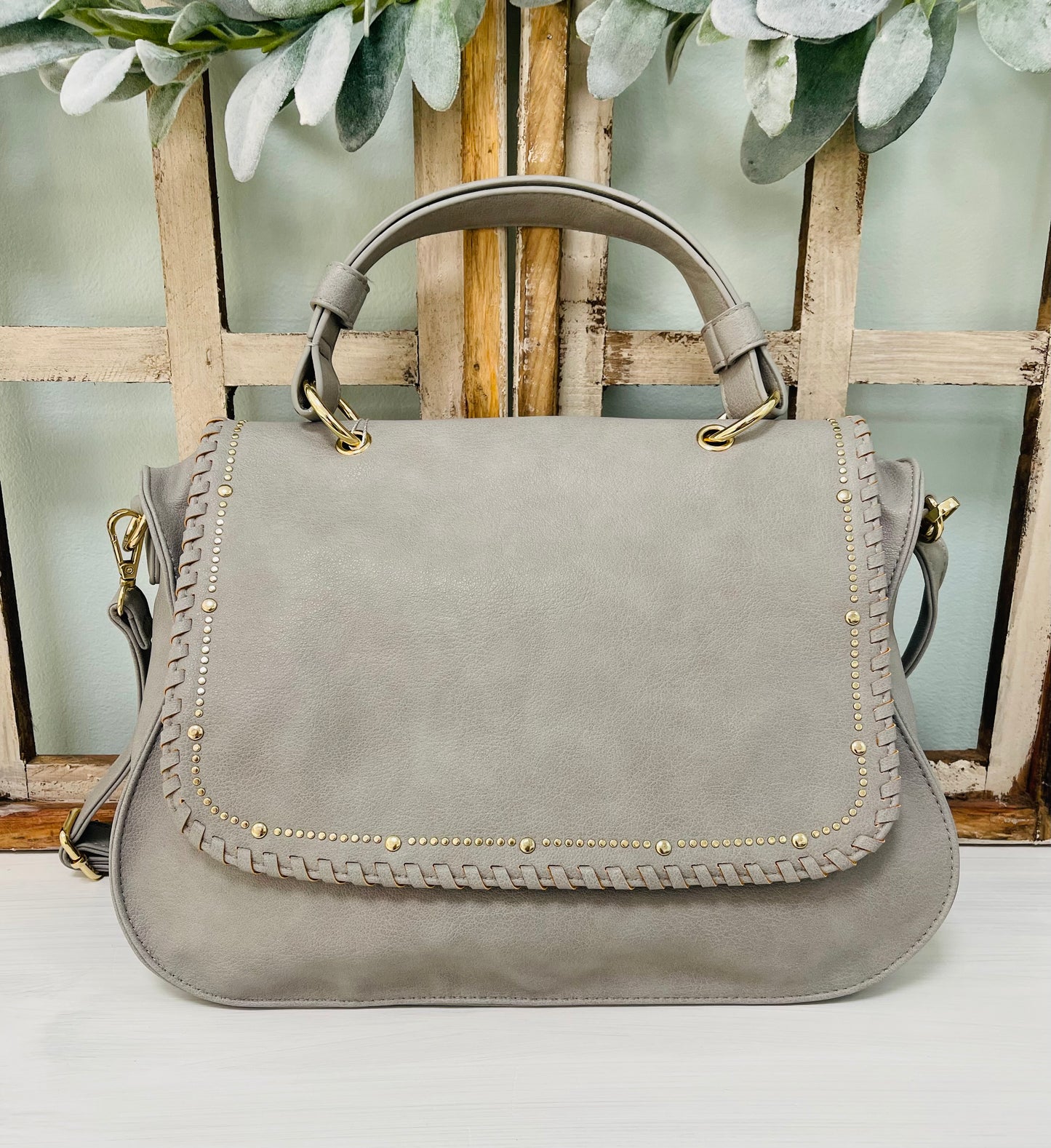 Cricket Studded Hobo