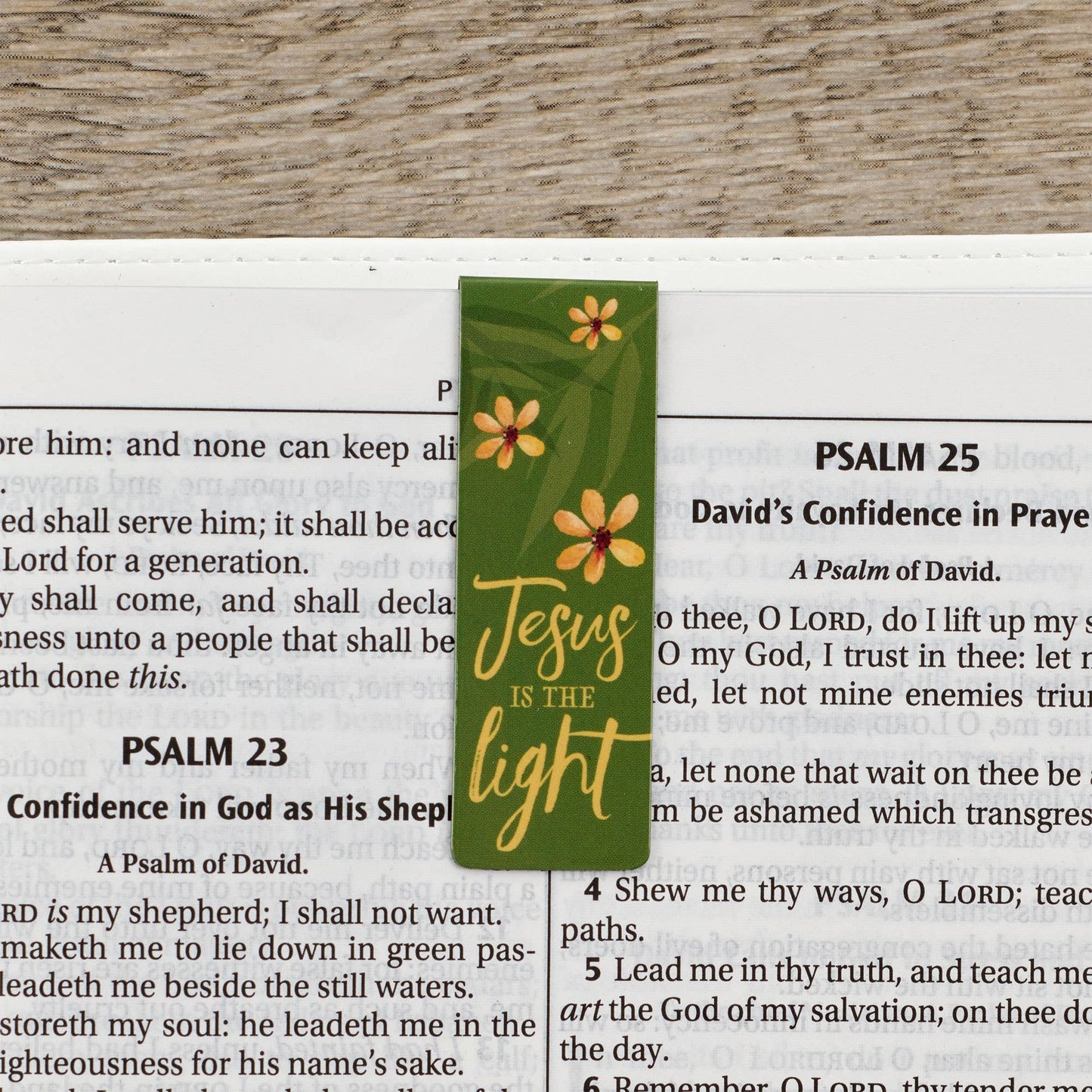 Magnetic Bookmark Set - God is my Refuge