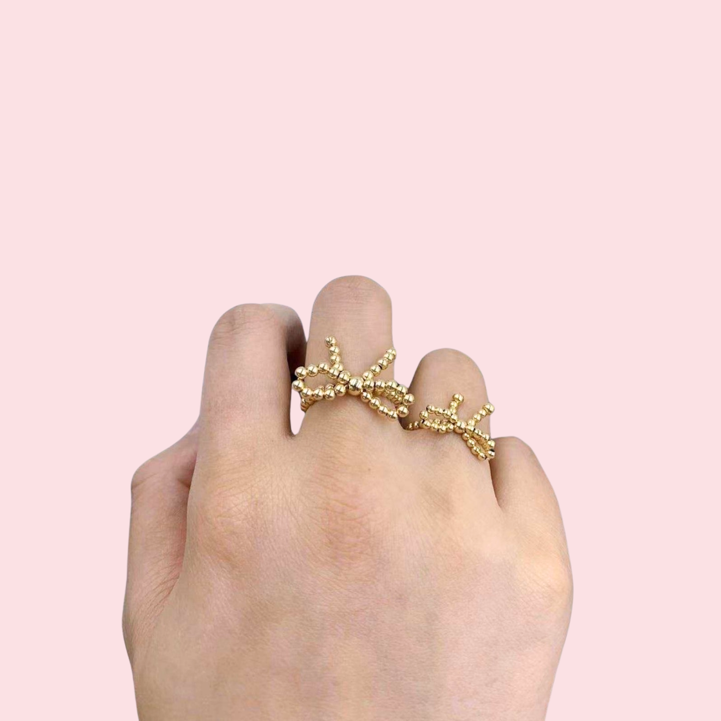 Gold Bow Rings: 9/10