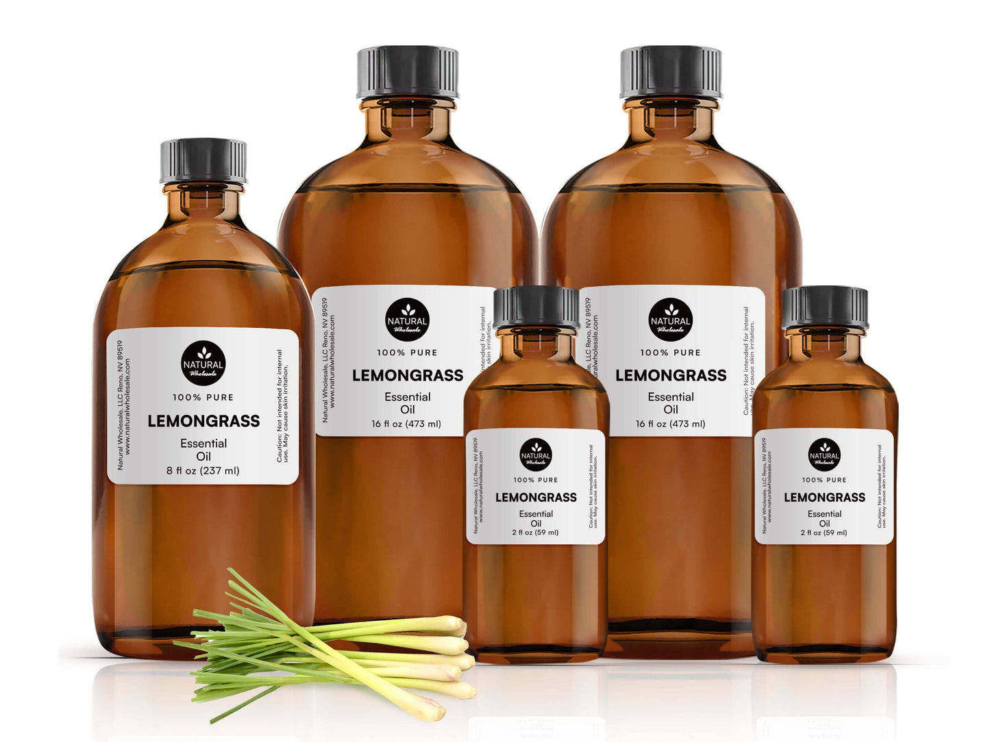 Lemongrass Essential Oil: 2oz