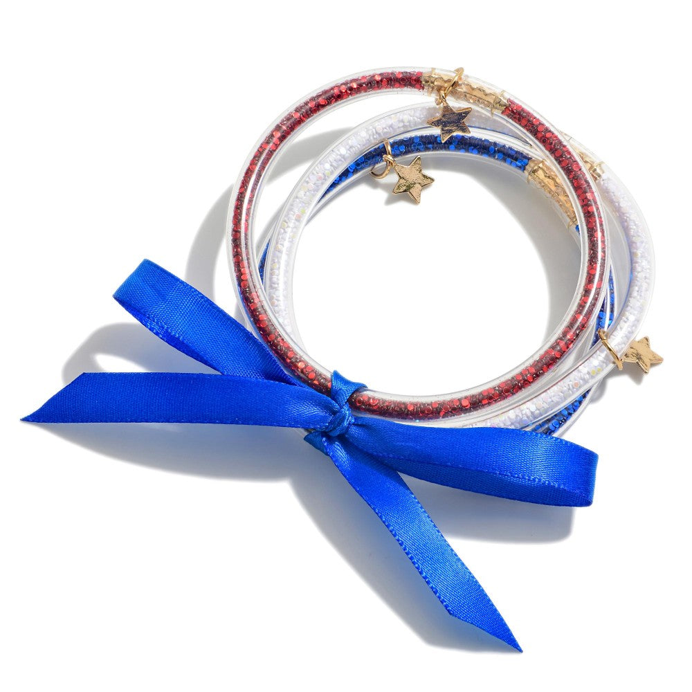 Indepence Jelly Bracelet Set