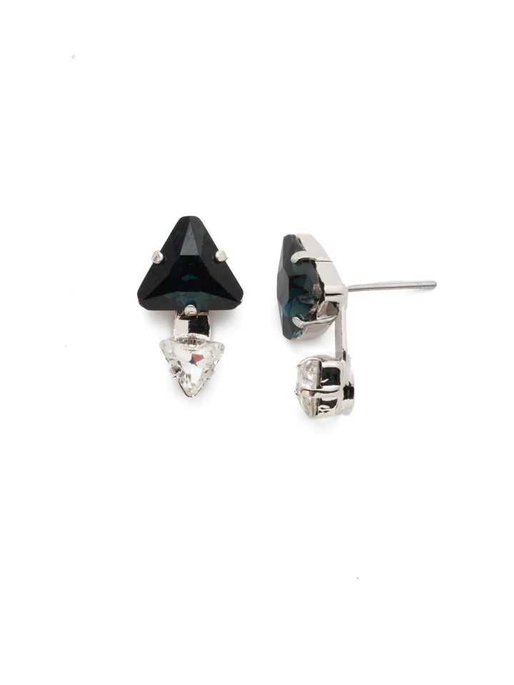 Emma Stud Earrings Battle Blue Sorrelli