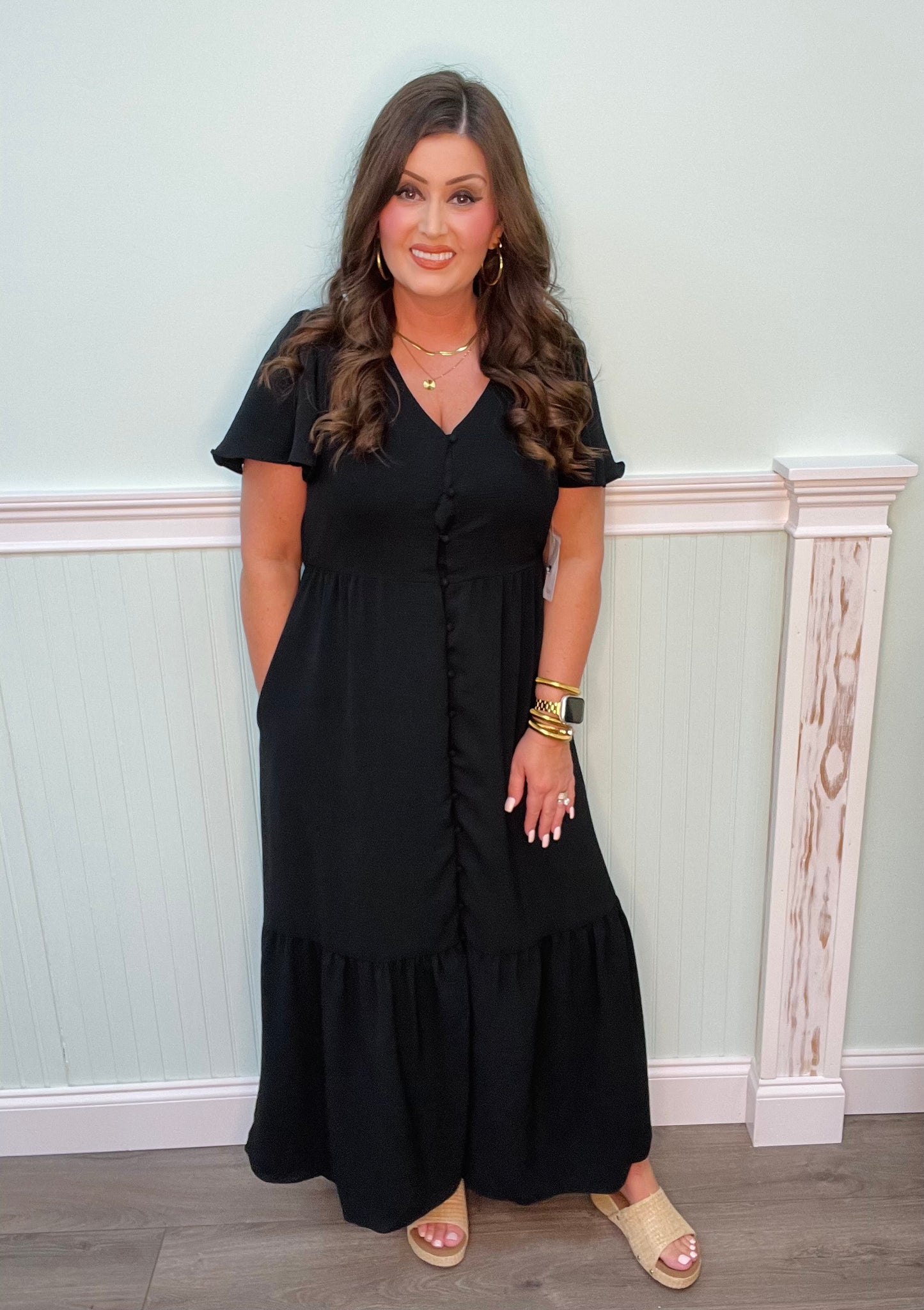 Melody Dress in Black