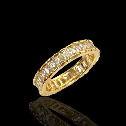 4mm Eternity Band Ring in Zirconia