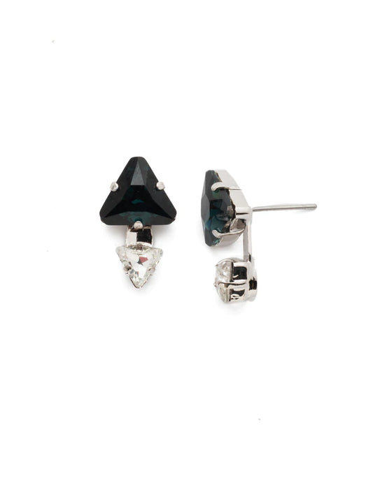 Emma Stud Earrings Battle Blue Sorrelli
