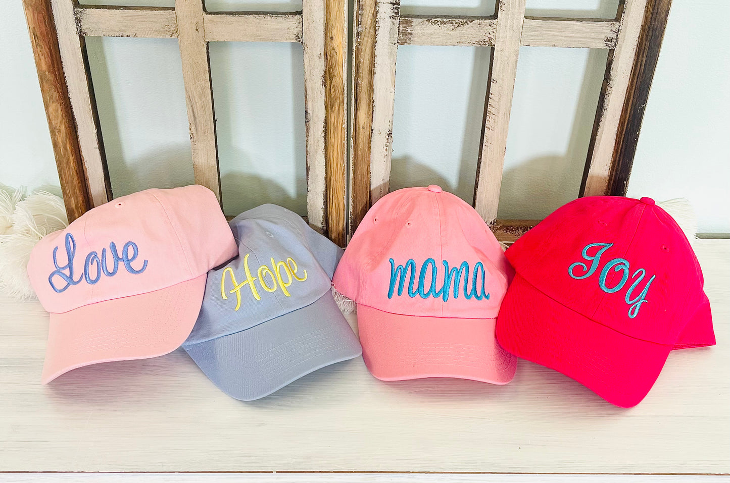 Embroidered Ball Caps